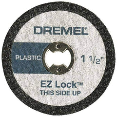 Dremel - 1-1/2" Cutoff Wheel - 0.045" Thick, 35,000 Max RPM - Industrial Tool & Supply