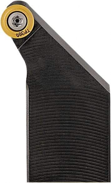 Seco - SRSC, Left Hand Cut, 32mm Shank Height x 25mm Shank Width, Neutral Rake Indexable Turning Toolholder - 170mm OAL, RCMT 1606 Insert Compatibility, Series Screw Lock - Industrial Tool & Supply