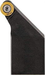 Seco - SRSC, Left Hand Cut, 20mm Shank Height x 20mm Shank Width, Neutral Rake Indexable Turning Toolholder - 125mm OAL, RCMT 10T3 Insert Compatibility, Series Screw Lock - Industrial Tool & Supply