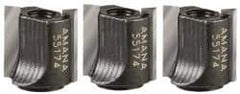 Amana Tool - Router Bit Sets   Router Style: Pattern-Cutting Assembly    Number of Pieces: 3 - Industrial Tool & Supply