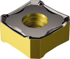 Sandvik Coromant - 345R1305 KH Grade 3330 Carbide Milling Insert - TiCN/Al2O3/TiN Finish, 5.56mm Thick, 13mm Inscribed Circle, 0.8mm Corner Radius - Industrial Tool & Supply