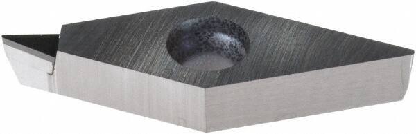 Kyocera - VBMT220.2 Grade KPD010 Polycrystalline Diamond (PCD) Turning Insert - Uncoated, 35° Diamond, 1/4" Inscr Circle, 1/8" Thick, 0.004" Corner Radius - Industrial Tool & Supply