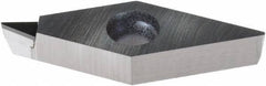 Kyocera - VBMT220.2 Grade KPD010 Polycrystalline Diamond (PCD) Turning Insert - Uncoated, 35° Diamond, 1/4" Inscr Circle, 1/8" Thick, 0.004" Corner Radius - Industrial Tool & Supply