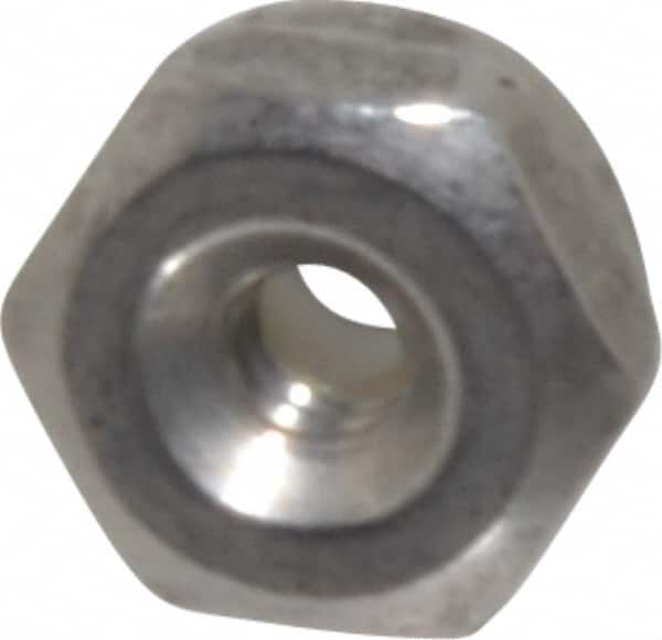 Value Collection - #2-56 UNC 18-8 Hex Lock Nut with Nylon Insert - Industrial Tool & Supply