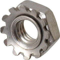 Value Collection - Hex Nuts With Lock Washers Lock Washer Type: External Tooth System of Measurement: Metric - Industrial Tool & Supply