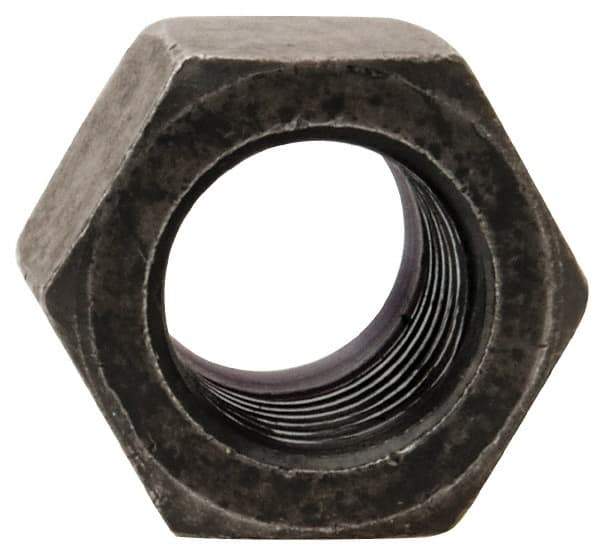 Value Collection - 3/8-24 UNF Grade 8 Hex Lock Nut with Nylon Insert - 9/16" Width Across Flats, 29/64" High, Uncoated - Industrial Tool & Supply
