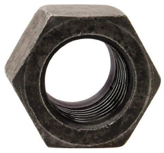 Value Collection - 3/8-24 UNF Grade 8 Hex Lock Nut with Nylon Insert - 9/16" Width Across Flats, 29/64" High, Uncoated - Industrial Tool & Supply