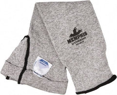 MCR Safety - Size Standard, White & Black Dyneema Cut Resistant Sleeve - 14" Long Sleeve, Cut Resistance Level 2 - Industrial Tool & Supply