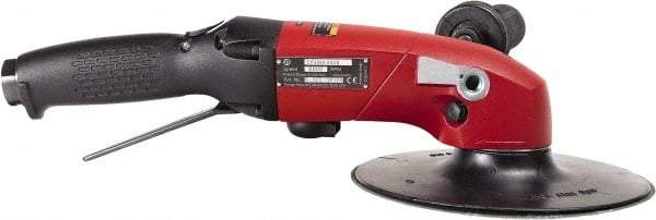 Chicago Pneumatic - 7" Max Disc, 7,700 RPM, Pneumatic Handheld Disc Sander - 69 CFM, 1/2" Inlet, 2.8 hp, 90 psi - Industrial Tool & Supply