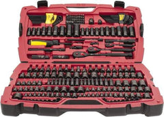 Stanley - 229 Piece Mechanic's Tool Set - Comes in Blow Mold Box - Industrial Tool & Supply