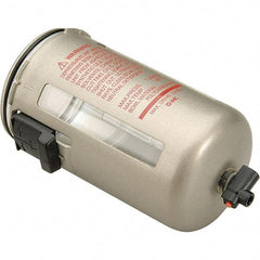 Dynabrade - 55 CFM Max Air Flow, 145 Max psi, Filter Bowl Assembly for Filter Regulator Lubricators - 140°F Max, For Use with 10671, 10673, 10675, 10677, 10679, 10681 - Industrial Tool & Supply