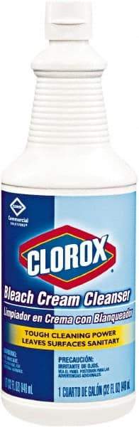 Clorox - 32 oz Bleach - Cream - Industrial Tool & Supply