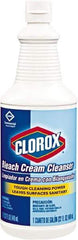 Clorox - 32 oz Bleach - Cream - Industrial Tool & Supply