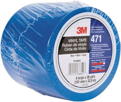 3M - 4" x 108' Vinyl Floor & Egress Tape - Industrial Tool & Supply