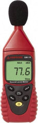 Amprobe - A and C Frequency Weight, LCD Display Sound Meter - 30 to 130 Decibels - Industrial Tool & Supply