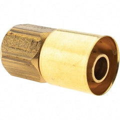 Eaton - Female SAE Brass Hydraulic Hose Swivel - -8 Hose Size, 1/2" Hose Diam - Industrial Tool & Supply