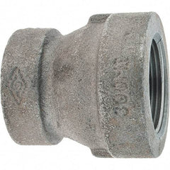 Value Collection - Class 300, 1/4" Black Pipe Reducing Coupling - Threaded, Malleable Iron - Industrial Tool & Supply