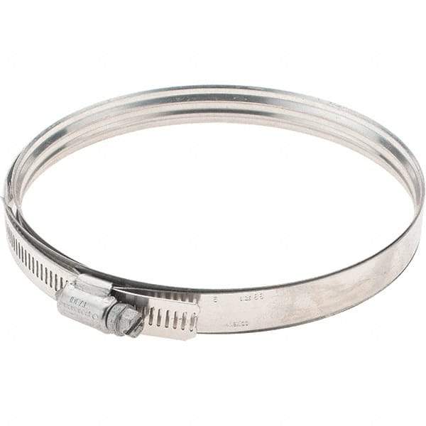 IDEAL TRIDON - SAE Size 88, 97 to 148mm Diam, Stainless Steel 360° Worm Drive Clamp - Industrial Tool & Supply