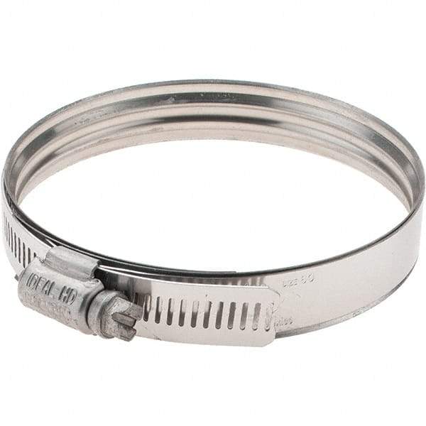 IDEAL TRIDON - SAE Size 60, 68 to 103mm Diam, Stainless Steel 360° Worm Drive Clamp - Industrial Tool & Supply