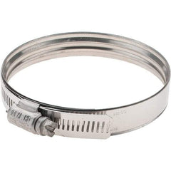 IDEAL TRIDON - SAE Size 60, 68 to 103mm Diam, Stainless Steel 360° Worm Drive Clamp - Industrial Tool & Supply