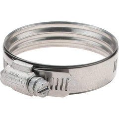 IDEAL TRIDON - SAE Size 36, 43 to 65mm Diam, Stainless Steel 360° Worm Drive Clamp - Industrial Tool & Supply