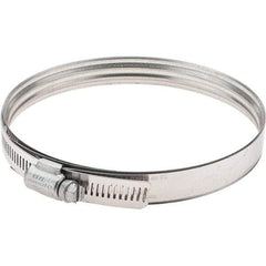 IDEAL TRIDON - SAE Size 80, 90 to 135mm Diam, Stainless Steel 360° Worm Drive Clamp - Industrial Tool & Supply