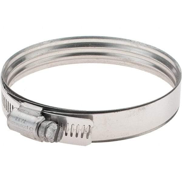 IDEAL TRIDON - SAE Size 56, 64 to 97mm Diam, Stainless Steel 360° Worm Drive Clamp - Industrial Tool & Supply