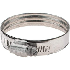 IDEAL TRIDON - SAE Size 44, 52 to 78mm Diam, Stainless Steel 360° Worm Drive Clamp - Industrial Tool & Supply