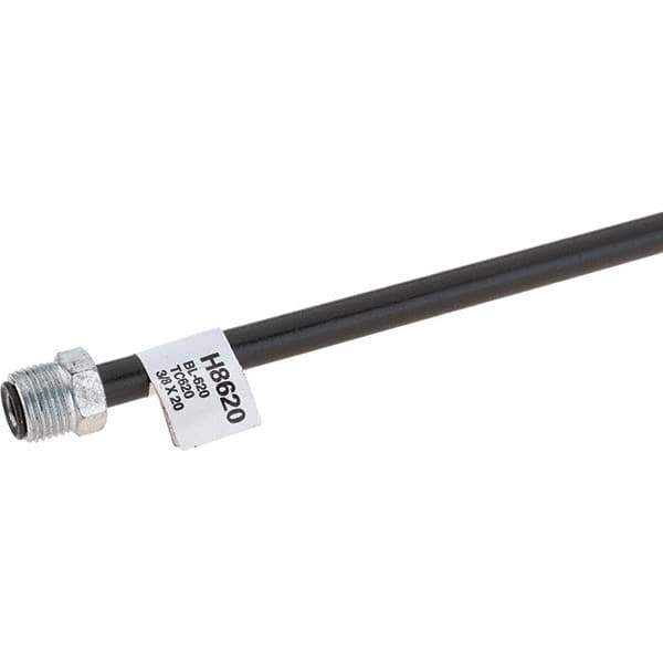 Value Collection - 3/8" OD x 20" Long, Automotive Brake Line - Steel/Copper - Industrial Tool & Supply