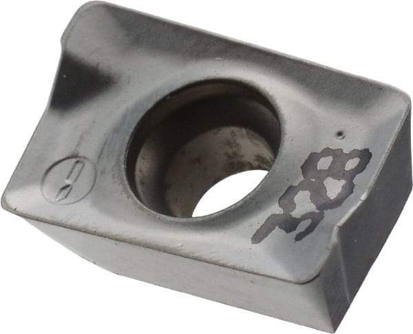 Iscar - ADKT1505 HM Grade IC328 Carbide Milling Insert - TiCN Finish, 0.222" Thick, 0.8mm Corner Radius - Industrial Tool & Supply