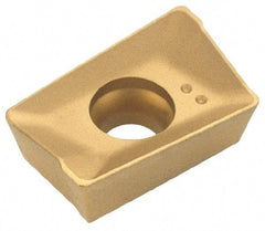 Iscar - APKT100312 RM Grade IC28 Carbide Milling Insert - Uncoated, 0.1366" Thick, 1.2mm Corner Radius - Industrial Tool & Supply