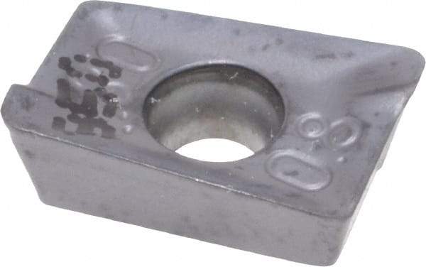 Iscar - APKT100308 RM Grade IC950 Carbide Milling Insert - TiAlN Finish, 0.1366" Thick, 0.8mm Corner Radius - Industrial Tool & Supply