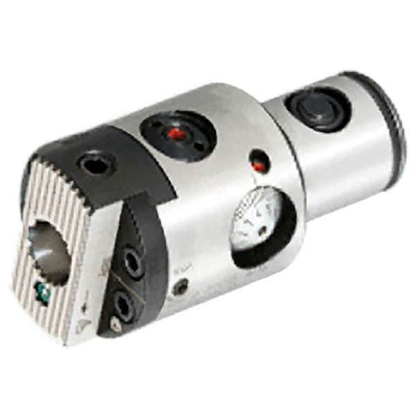 Iscar - 40mm Body Diam, Manual Single Cutter Boring Head - 1.89" to 2.48" Bore Diam - Exact Industrial Supply
