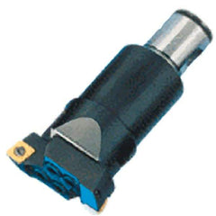 Iscar - 25mm Body Diam, Manual Single Cutter Boring Head - 27.99mm to 38mm Bore Diam - Exact Industrial Supply
