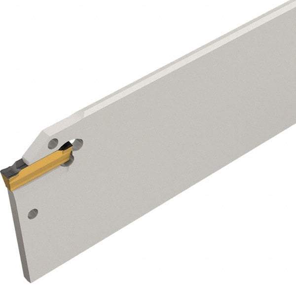 Iscar - 1.4" Groove Width, Neutral Cut, DGFH Indexable Grooving Blade - DGN/DGNM-J/JS/JT, DGR/L-J/JS Insert Style, Series Do-Grip & Heli-Grip - Industrial Tool & Supply