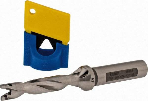 Iscar - 9.5mm to 9.9mm Diam, 5xD, 48mm Max Depth, 12mm Shank Diam, 108.3mm OAL, Replaceable-Tip Drill - FCP, ICK, ICK-2M, ICM, ICN, ICP, iCP-2M Insert, 9 Seat Size, 63837595 Toolholder, Series SumoCham - Industrial Tool & Supply