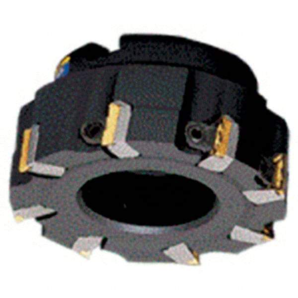 Iscar - 8 Inserts, 100mm Cut Diam, 32mm Arbor Diam, 18mm Max Depth of Cut, Indexable Square-Shoulder Face Mill - 0/90° Lead Angle, 50mm High, TPK.. Insert Compatibility, Series Mill2000 - Industrial Tool & Supply