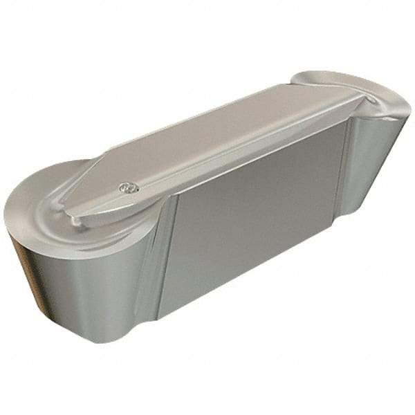 Iscar - 8040GIDA Grade ID5, 8mm Cutting Width Diamond Tipped Grooving Insert - 25mm Max Depth of Cut, Neutral, 4mm Corner Radius - Industrial Tool & Supply