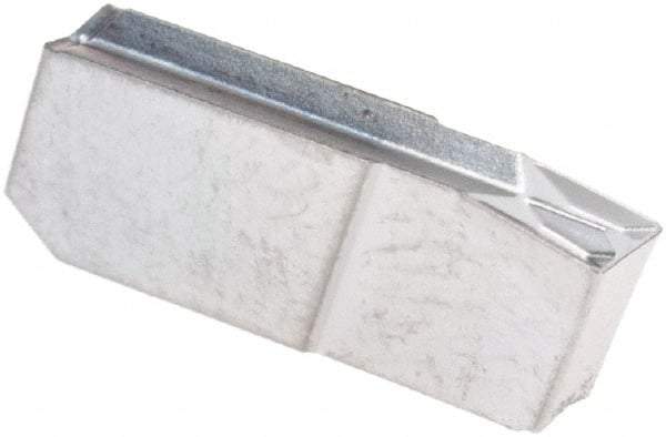 Iscar - 24GIM Grade IC354, 2.4mm Cutting Width Carbide Grooving Insert - Neutral, 0.17mm Corner Radius, TiN/TiCN Finish - Industrial Tool & Supply