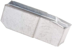 Iscar - 24GIM Grade IC354, 2.4mm Cutting Width Carbide Grooving Insert - Neutral, 0.17mm Corner Radius, TiN/TiCN Finish - Industrial Tool & Supply