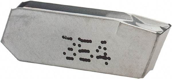 Iscar - 3GIM Grade IC354, 3mm Cutting Width Carbide Grooving Insert - Neutral, 0.25mm Corner Radius, TiCN Finish - Industrial Tool & Supply