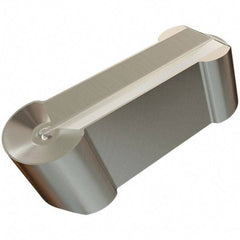 Iscar - 500250GIPA Grade ID5, 5mm Cutting Width Diamond Tipped Grooving Insert - 2.5mm Max Depth of Cut, Neutral, 2.5mm Corner Radius - Industrial Tool & Supply