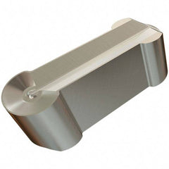 Iscar - 600300GIPA Grade ID5, 6mm Cutting Width Diamond Tipped Grooving Insert - 3mm Max Depth of Cut, Neutral, 3mm Corner Radius - Industrial Tool & Supply