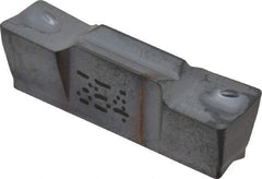 Iscar - 5005GRIP Y Grade IC354, 5mm Cutting Width Carbide Grooving Insert - 3mm Max Depth of Cut, Neutral, 0.5mm Corner Radius, TiCN Finish - Industrial Tool & Supply