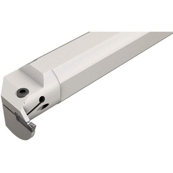 Iscar - HELII, Internal, Left Hand, 0.197" Max Depth of Cut, 0.118 to 1/8" Groove Width, Indexable Grooving Tool Holder - 3/4" Shank Width, 6-1/2" OAL, Through Coolant - Industrial Tool & Supply