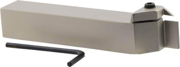 Iscar - HELI, External, Right Hand, 0.47" Max Depth of Cut, 0.118 to 1/8" Groove Width, Indexable Grooving Tool Holder - 1" Shank Height, 1" Shank Width, 6" OAL - Industrial Tool & Supply