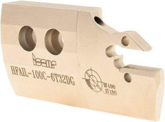 Iscar - 6mm Groove Width, 32mm Max Depth of Cut, Left Hand Cut, HFAI Indexable Grooving Blade - HFPR/L Insert Style, Series Heliface - Industrial Tool & Supply
