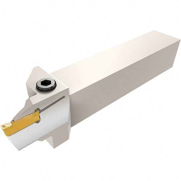 Iscar - HFH, External, Right Hand, 0.39" Max Depth of Cut, 0.197" Max Groove Width, Indexable Grooving Tool Holder - DGN.., GRIP 50.., HFPR 5004 Insert Compatibility, 1" Shank Height, 1" Shank Width, 6" OAL - Industrial Tool & Supply