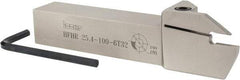 Iscar - HFH, External, Right Hand, 1.26" Max Depth of Cut, 0.236" Min Groove Width, Indexable Grooving Tool Holder - 1" Shank Height, 1" Shank Width, 6" OAL - Industrial Tool & Supply