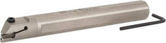 Iscar - HFI, Internal, Right Hand, 0.197" Max Depth of Cut, 0.157 to 0.236" Groove Width, Indexable Grooving Tool Holder - 1" Shank Width, 8" OAL, Through Coolant - Industrial Tool & Supply